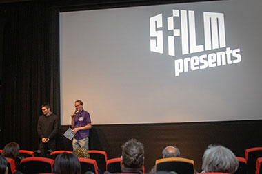 Hong Kong film director Jun Li (left) attends the screening of his movie "Tracey" at the ninth annual Hong Kong Cinema in San Francisco.